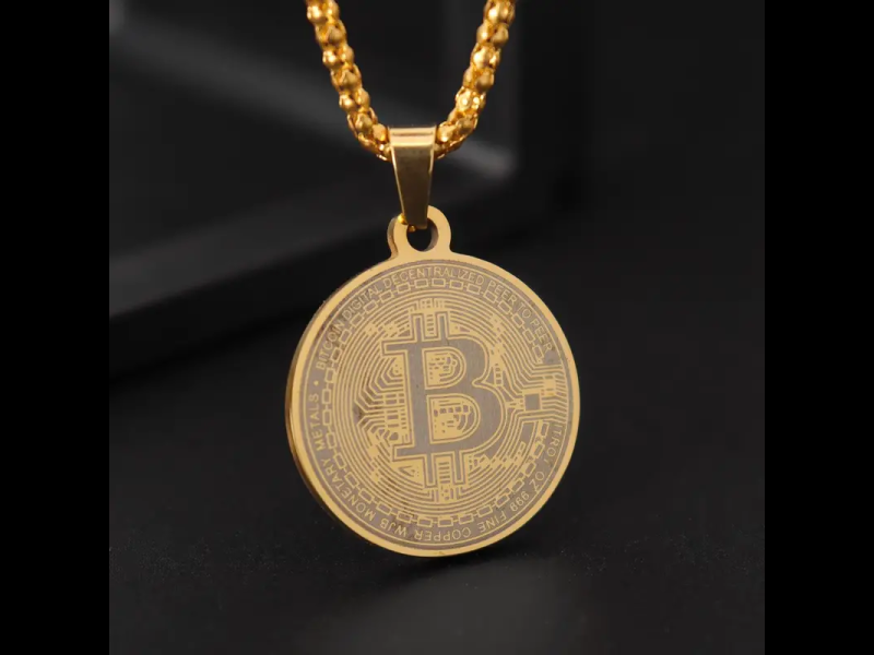 Bitcoin necklace