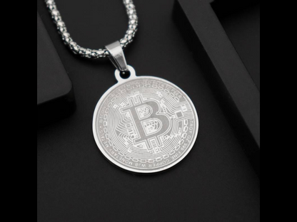 Bitcoin necklace