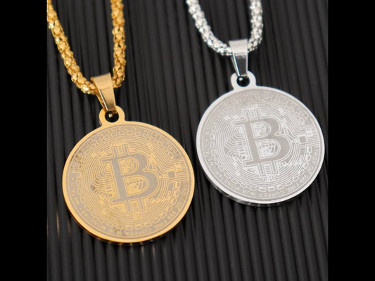 Bitcoin necklace