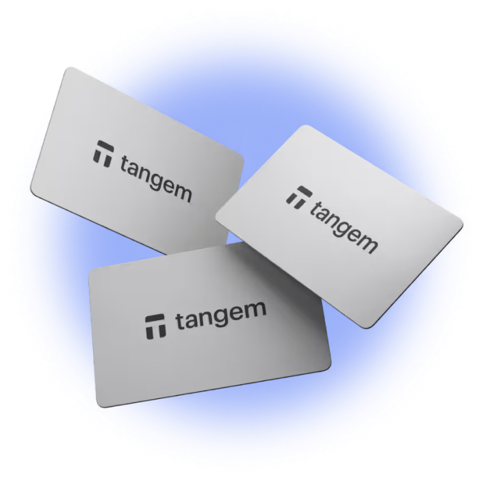 Tangem Hardwallet / 3 Cards set